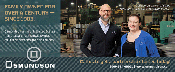 Osmundson - Family Owned for Over a Century (Ad)